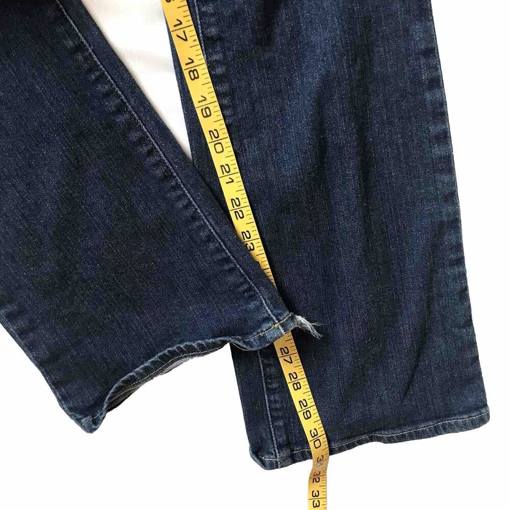 A Pea in the Pod XS Maternity Jeans Bootcut Secret Fit Belly Blue Denim Pullon - Picture 10 of 11